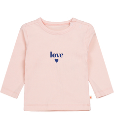 pink love baby t-shirt Little Label