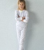 model foto pyjama blauwe libellen-print Little Label